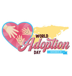 World Adoption Day Poster Design