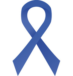 Blue Awareness Ribbon Colorectal Cancer Child