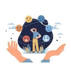 Juggling Emotions Concept