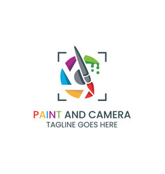 Paint And Camera Logo Image