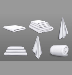 White Fabric Towels For Bathroom Shower Beach