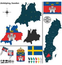 Map Of Jonkoping Small