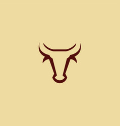 Bull Logo That Is Simple Easy To Remember