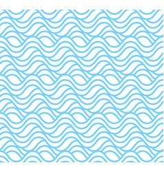 Seamless Water Wave Patterns Simple Beau