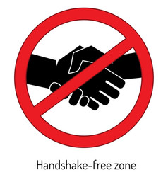 No Handshake Icon No Dealing No