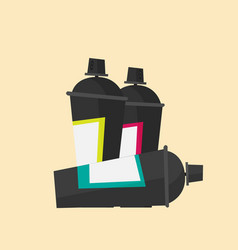 Spray Paint Can Flat Icon