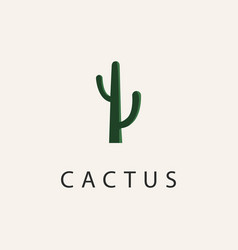 Cactus Design Art Logo