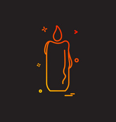 Candel Fastiwal Light Icon Design