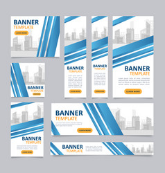 Construction Site Web Banner Design Template