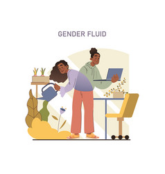 Gender Fluid Concept