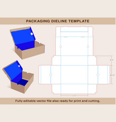 Sneaker Shoe Box Template Small Size 11 X 75 4