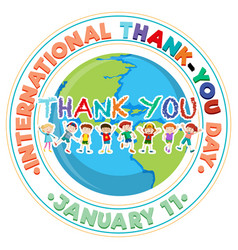 International Thank You Day Icon