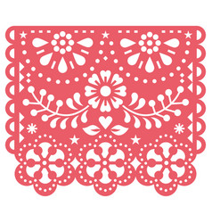 Mexican Traditional Papel Picado Design