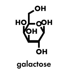 Galactose Sugar Molecule Present In Milk