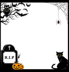 Halloween Themed Photo Frame Design