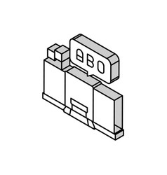 University English Isometric Icon