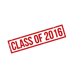 Class Of 2016 Rubber Stamp Seal