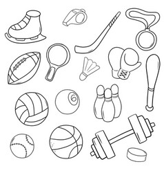 A Large Set Of Sports Attributes Inventory