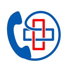 Call Medical Health Logo Icon Brand Identity