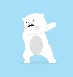 Lonely Polar Bear Dabbing Movement