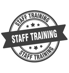 Staff Training Stamp Label