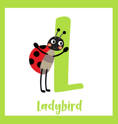 Letter L Vocabulary Standing Ladybird