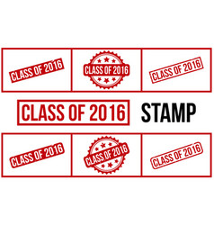 Class Of 2016 Rubber Stamp Set