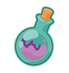 Potion Flask Sticker Retro