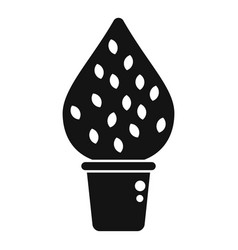 Cute Garden Bush Icon Simple Working