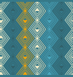 Blue Mosaic Seamless Pattern