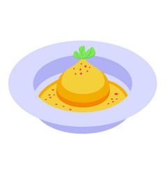 Sauce Food Icon Isometric Austrian Cuisine