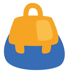 Camping Backpack On A White Background