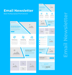 Responsive Mailchimp Email Marketing Newsletter