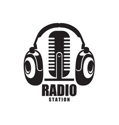 Online Radio Icon Radio Station Emblem