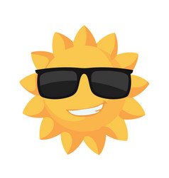 Sun With Sunglasses