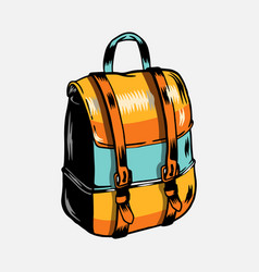 Colorful Camping Trip Rucksack