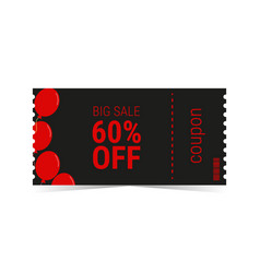 Discount Voucher And Sale Coupon Template Layout