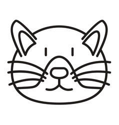 Care Cat Veterinary Icon Outline Health