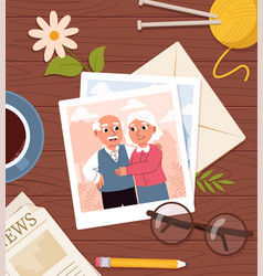 Grandparents Photo Concept