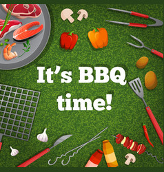 Bbq Picnic Poster