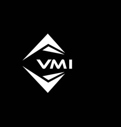 Vmi Abstract Technology Logo Design On Black