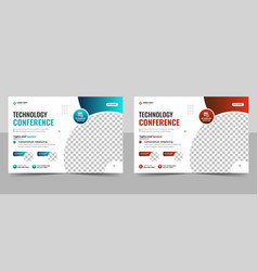 Technology Business Conference Flyer Template