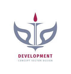 Development Business Icon Logo Design Wings