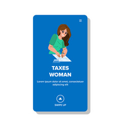 Taxes Woman