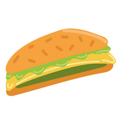 Vegetarian Sandwich Icon