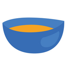 Camping Soup In Bowl On A White Background