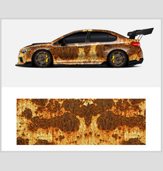 Car Wrap Dirty Metal Texture