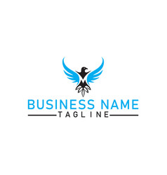 Eagle Sign Logo Design With File