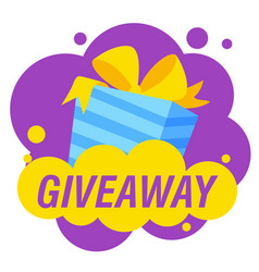 Giveaway Poster Template