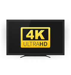 Screen Tv With 4k Ultra Hd Video Technology 4k